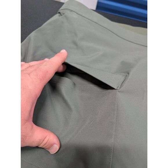 NWT Avia Cargo Skirt Hike Skort Casual Green Midnight Mini Skirt Side Slit High - Picture 3 of 8